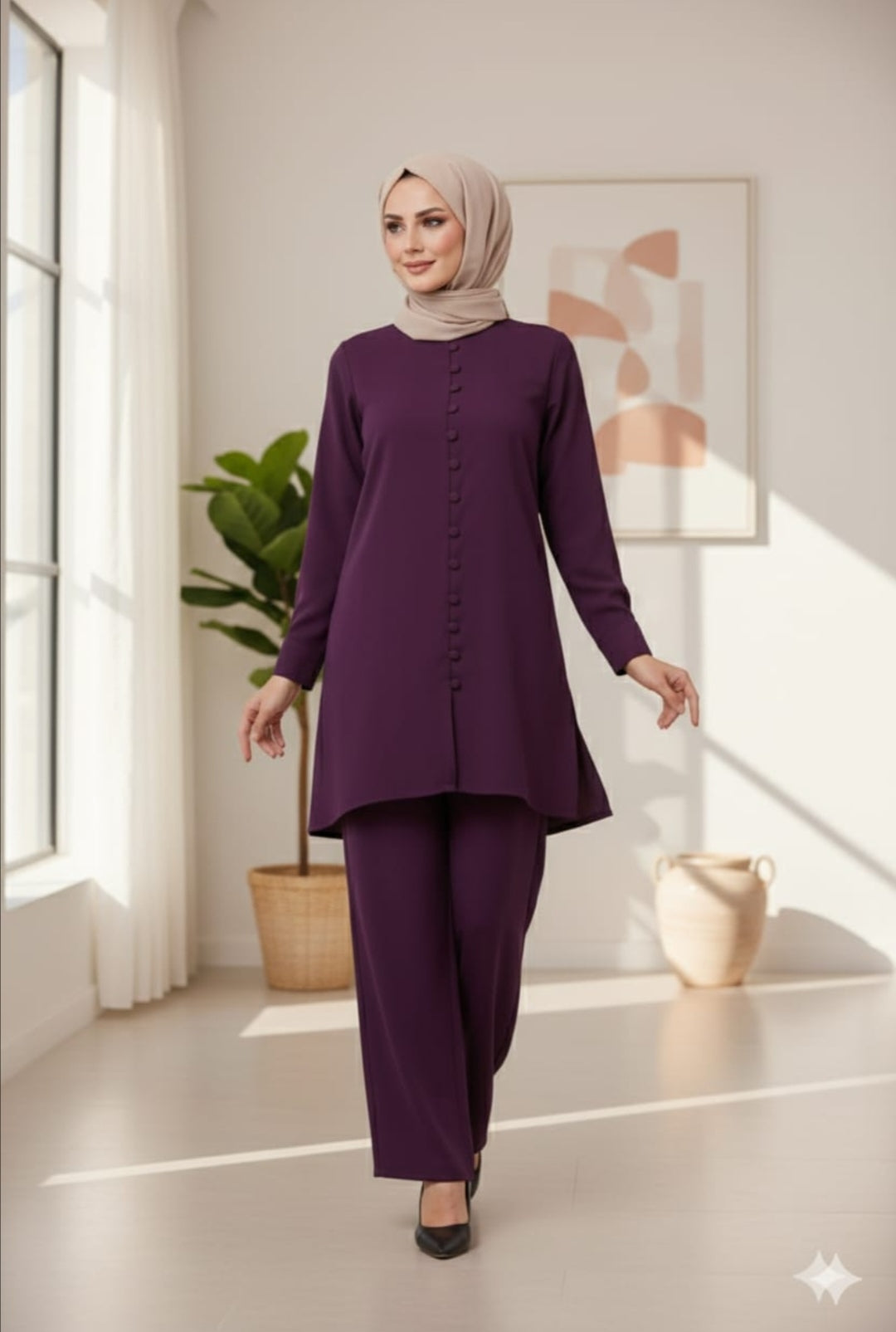 Wastern Top with same Bell Bottom Plazo✨