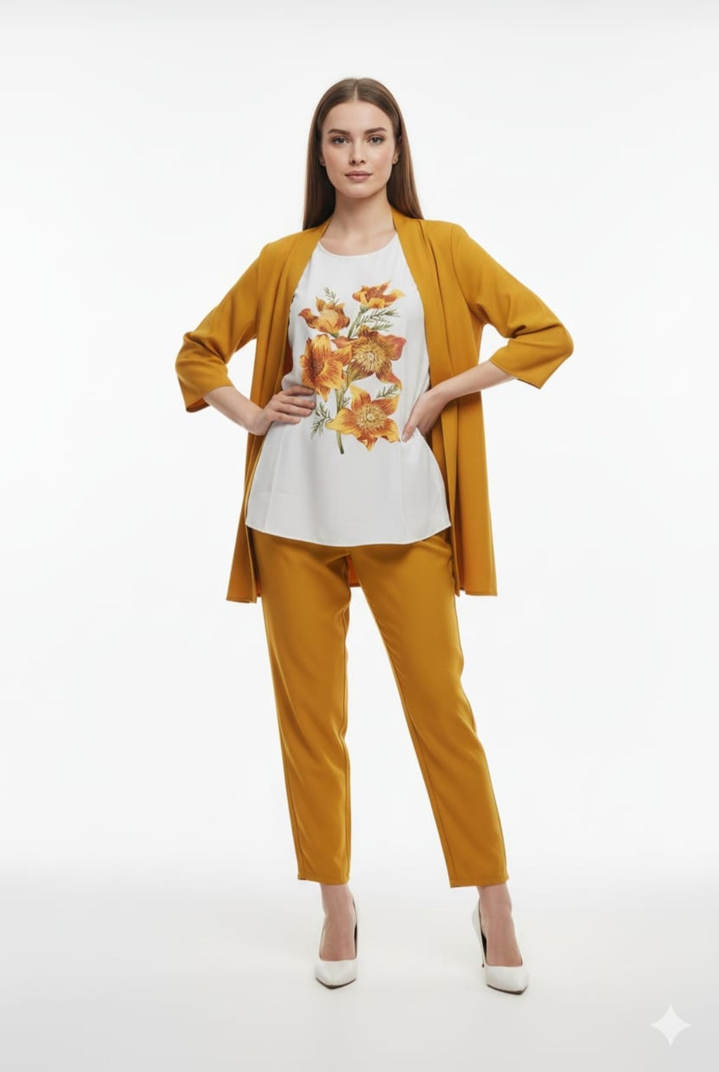 ✨ Western Gown – Digital Print | Inner Grip Flapper ✨